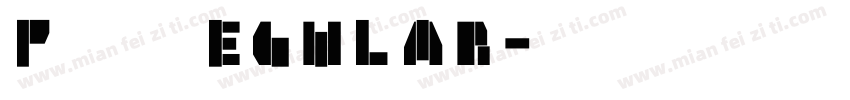 PLY Regular字体转换
